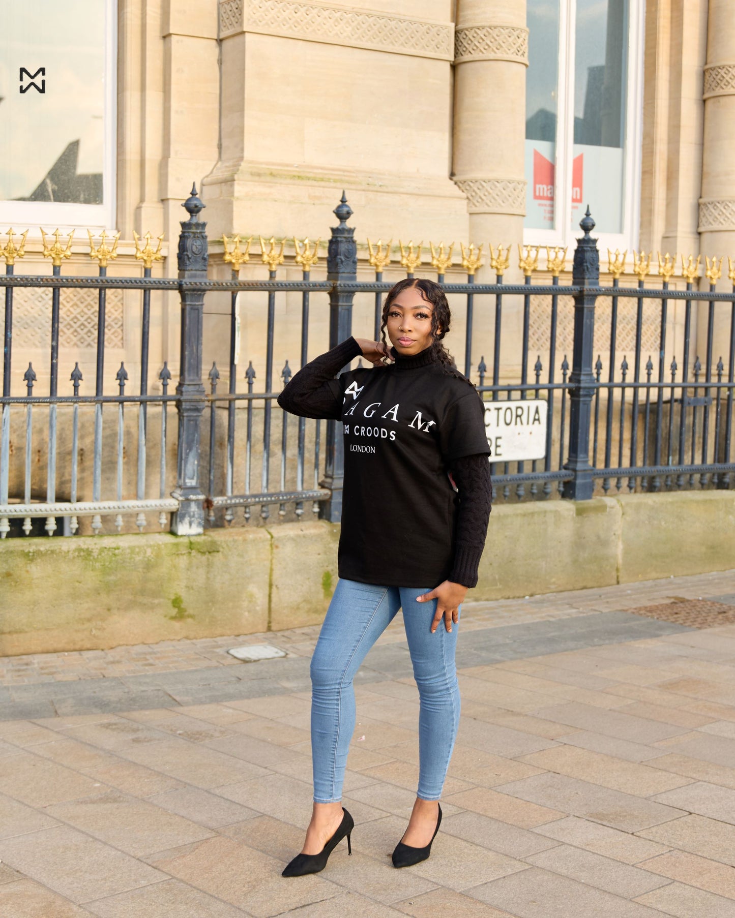 RAGAM T-Shirt BLACK